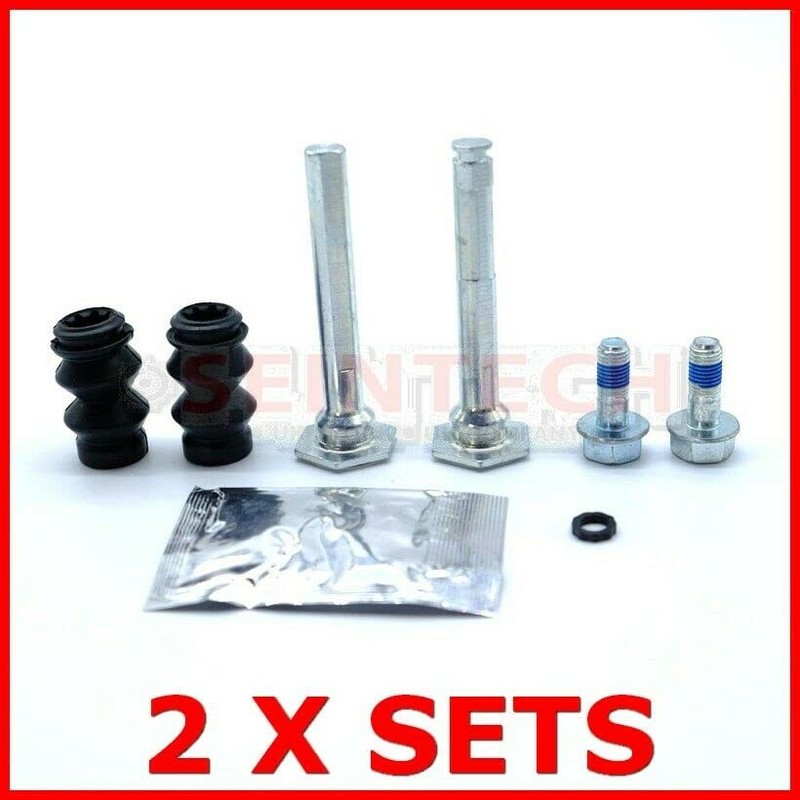2 Sets Front Brake Caliper Slider Pin Kit Guide Bolt