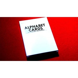 Alphabet Playing Cards Bicycle No Index by PrintByMagic, Magic Trick, Card Trick, Mentalism