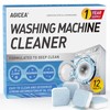 Washing Machine Cleaner Descaler 12 Pack - Deep Cleaning Tablets