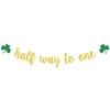 Clover Half Way to One Banner, 1/2 Way to One,