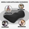 kasney Lumbar Support Pillow Ergonomic Memory Foam Lumbar Pillow, Relieve