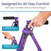 Vive Lightweight Walker for Seniors - Narrow, Folding Walker w/Wheels