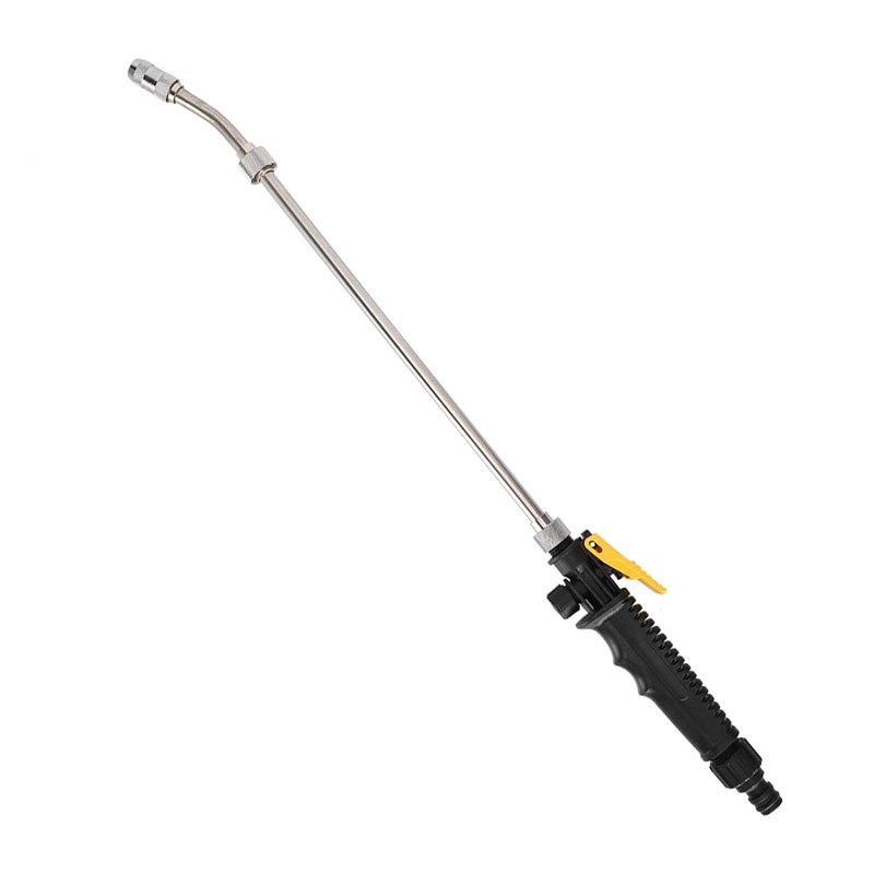 Watering Wand with Pivoting Head, High Pressure Water Sprayer Washer