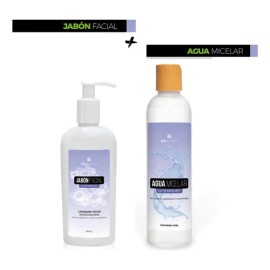 Kit Desmaquillante Bifásico Y Jabón Facial Para Cutis Maduro