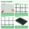 36 Pack Plant Protective Mesh, Plant Protector from Animals, Metal