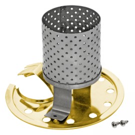 Petromax Radiators and Impact Plate Set HK350/HK500 for Lamps from Year of Manufacture 2000 (Brass)