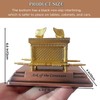 Prefdo Ark of The Covenant Replica, Gold Plated Statue with