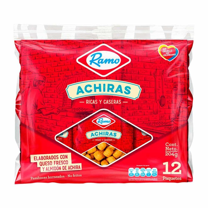 Achiras Ramo (Pack of 24) 3.5 oz each 6 pck
