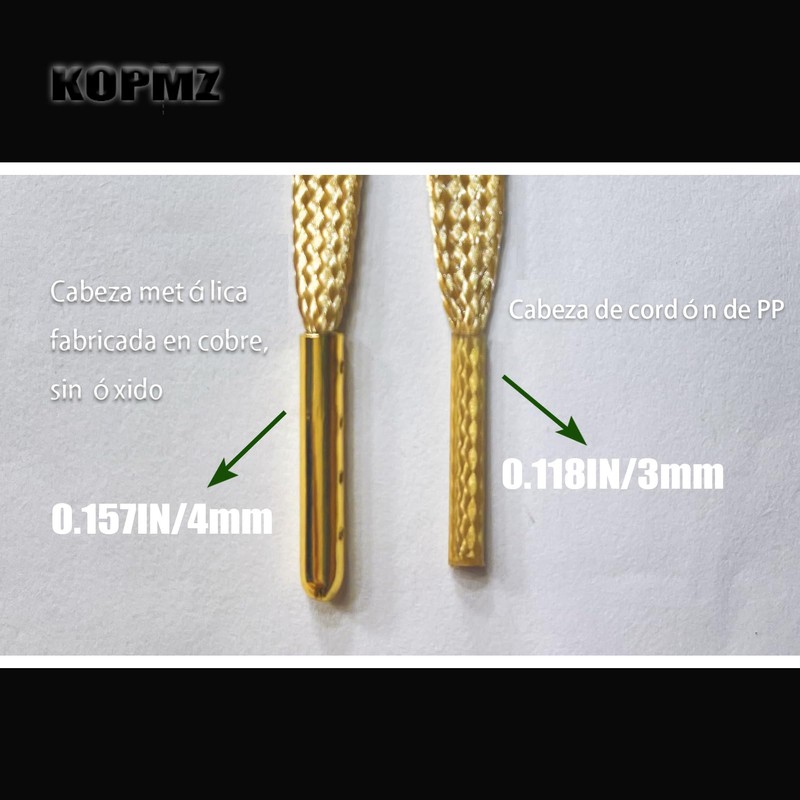 KOPMZ 2Pair Shoelaces for Sneakers, Flat Shoe Laces Boot Strings