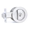 Dontay Pocket Door Lock with Key, Contemporary Entrance Sliding Barn