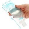 com-four® 4 x Travel Bottles for Filling 90 ml -