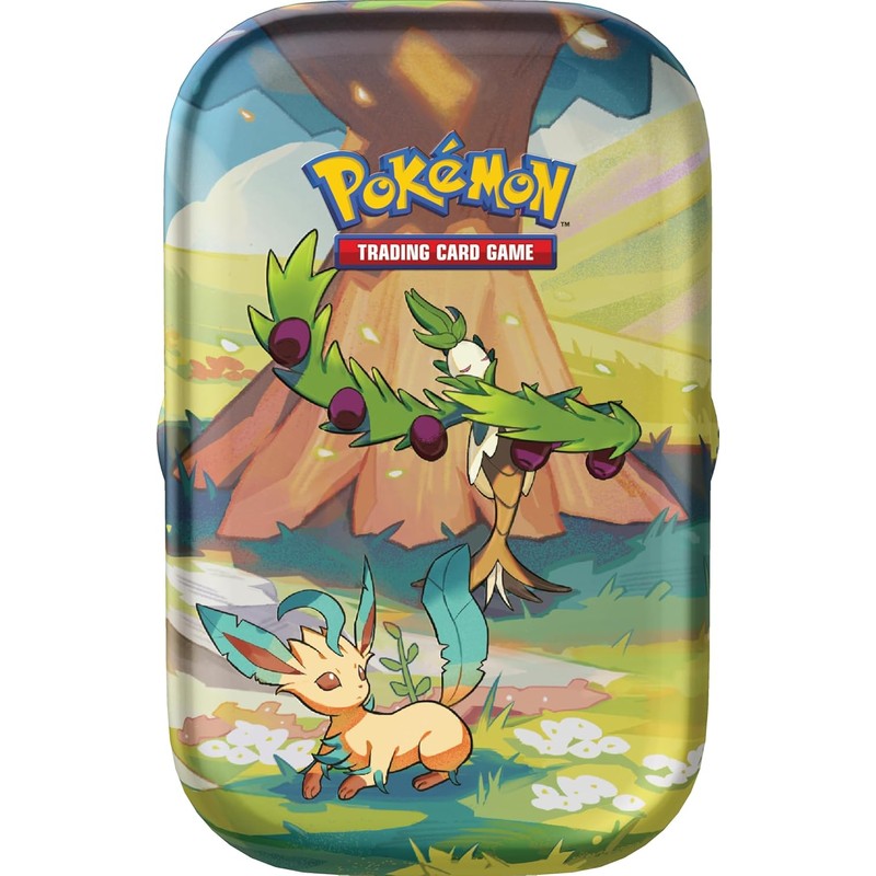 Pokémon TCG: Vibrant Paldea Mini Tin – Arboliva & Leafeon