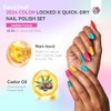 SAVILAND Juego de Esmalte de Uñas Secado Al Aire 36Pcs