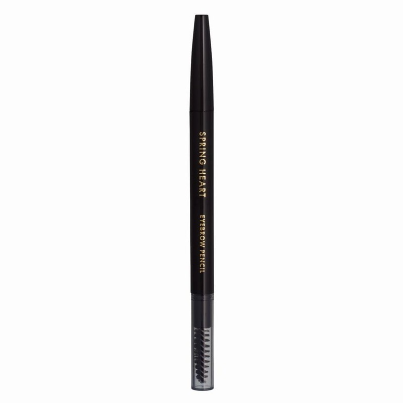 Spring Heart Eyebrow Pencil, Natural Gray with Brush, Natural Gray,