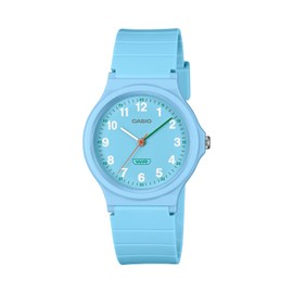 Casio Chippukashi, Chippukashi, LQ-24B Series, Biomass Plastic Band, Analog, Women's, Kids' Wristwatch, Overseas Model, Pastel Blue LQ-24B-2B