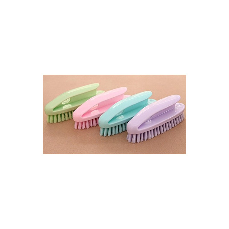 4Pcs Household Plastic Clothes Shoes Laundry Scrub Brushes Cleaning Tool