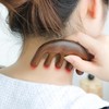 Wooden Massage Comb, 1 Count Head & Scalp Massaging Comb,