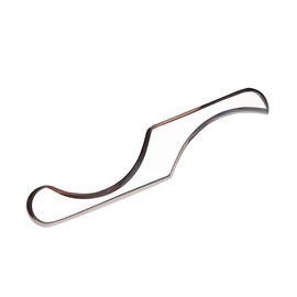 Stainless Steel Gua Sha Scraping Massage Tool - IASTM Tool Helps Relieve Sore Muscles, Great Soft Tissue Mobilization Tool (S Shape)