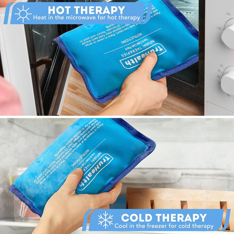 TruHealth Reusable Gel Ice Packs - Back & Hip Cold