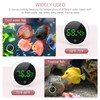LOFICOPER Aquarium Thermometer, Digital Fish Tank Thermometer, Stick-on Reptile Thermometer