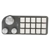 Programmable Keypad 15 Keys 3 Knobs Blue Switch Mechanical Memory
