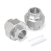 TAISHER 2 PCS 304 Stainless Steel Union，3/4" BSP Female Cast