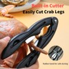 ADORAMBLING Crab Crackers and Tools Multifunctional Crab Leg Crackers Efficient