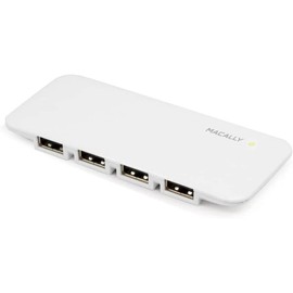 Macally 7PORTHUB USB 2.0 Hi-Speed 7 Port Hub - White