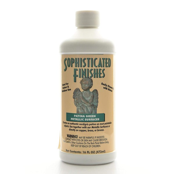 Sophisticated Finishes Patina Green Antiquing Solution 16 oz.