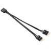 MZHOU Dual USB 2.0 Header Splitter - 9-Pin Motherboard Male