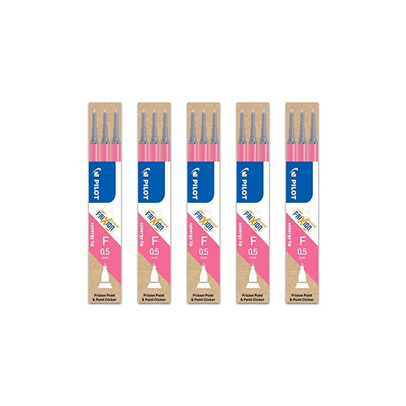 PILOT FriXion Point (BLS-FRP5) Fine Point - Pink (Pack of