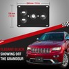 Front License Plate Compatible with Jeep Grand Cherokee WK2 2011-2022