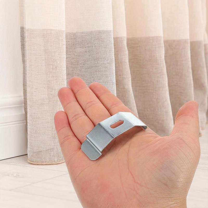 HOMSFOU Blinds Ceiling Mount Bracket 6pcs Blind Mounting Brackets Replacement