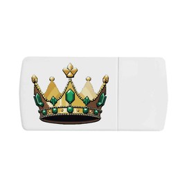'Royal Crown' Pill Box with Tablet Splitter (PI00030952)