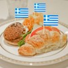 Greece Flag Greek Small Toothpick Mini Stick Flags Decorations (100