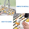 Thanksgiving Sink Faucet Absorbing Mat Autumn Pumpkin Floral Absorbent Fast