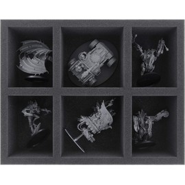 Feldherr FS070A004 Foam Insert Compatible with Adepta Sororitas - 6 Compartments