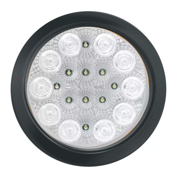 Grand General 77082 LED Light (4" Low Profile Spyder White with Grommet and Pigtail), 1 Pack