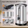 Novelbee 18L Commercial Coffee Urn, 120 Cup Double Wall Coffee
