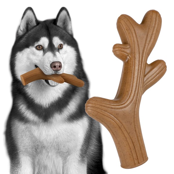 Mapneng Indestructible Dog Toys for Aggressive Chewers, Long Lasting Beef