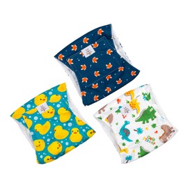 CuteBone Male Belly Wraps - Washable Puppy nappies - 3 per pack