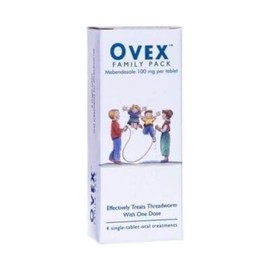 Family Pack - Threadworm/Pinworm, Effective Deworming for Adults & Children, One Dose, Easy-to-Swallow