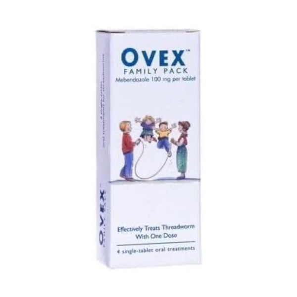Family Pack - Threadworm/Pinworm, Effective Deworming for Adults & Children,
