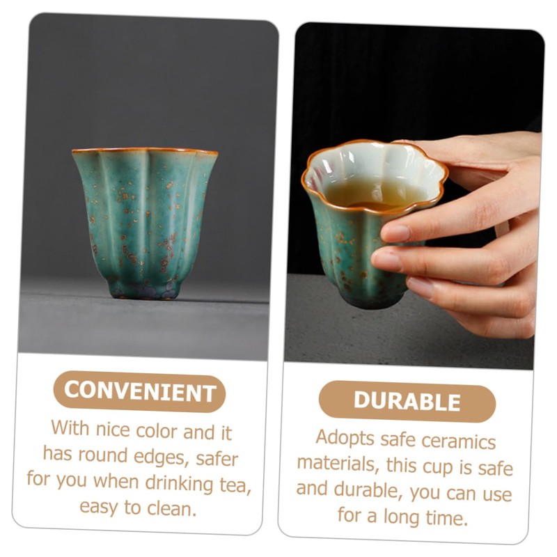 ABOOFAN Ceramics Tea Cup Delicate Kung Fu Drinkware for and