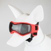 Dog Goggles Soft Silicone Frame Adjustable Dog UV Protection Sunglasses