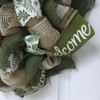 Home Sweet Home Welcome Wreath Handmade Deco Mesh Available in