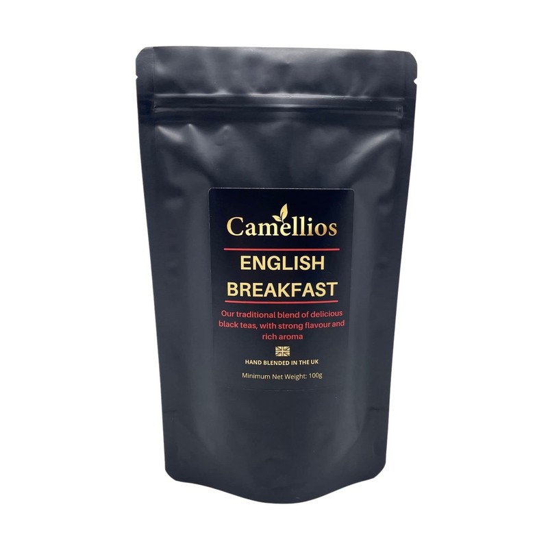 English Breakfast Tea, Black Loose Leaf Tea, Camellios (500g)