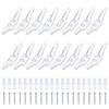 beinkmake 16Pcs Cord Cleats for Blinds Safety Rope Cleats Plastic
