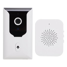 Generic 1080p Video Doorbell Camera, Wireless Indoor Outdoor Surveillance Cam, Smart AI Human Detection,Included Chime Ringer, 2 Way Audio, Night Vision, Cloud Storage, 2.4G WiFi, Genericyamegngf7r