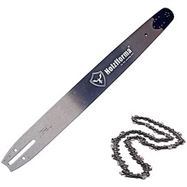 Holzfforma 28 Inch Bar & Full Chisel Chain Combo 3/8 .050 92DL Compatible with Husqvarna 61 66 262 266 268 272 281 288 362 365 372 385 390 394 395 480 562 570 575